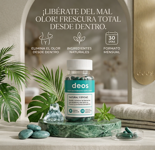 DEOS (SUPLEMENTO CORPORAL, CONTROL DE OLOR)