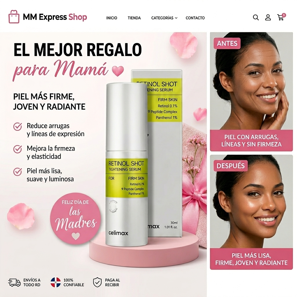 RETINOL SHOT SERUM TRATAMIENTO ANTIARRUGAS